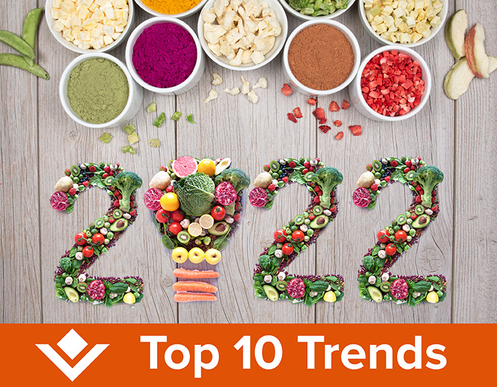 Your quick-guide to the top ten nutrition and food trends for 2022!